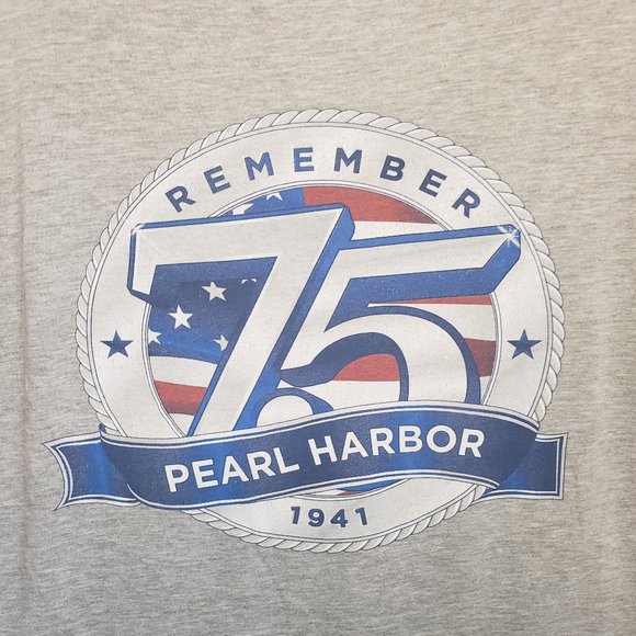 Remember Pearl Harbor Mens T-shirt (Size XL) - Picture 5 of 6